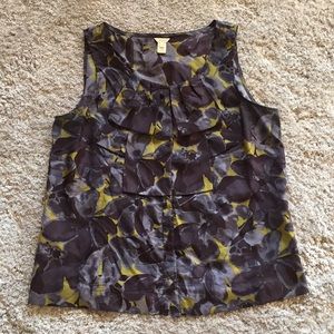 J Crew Button Up Blouse